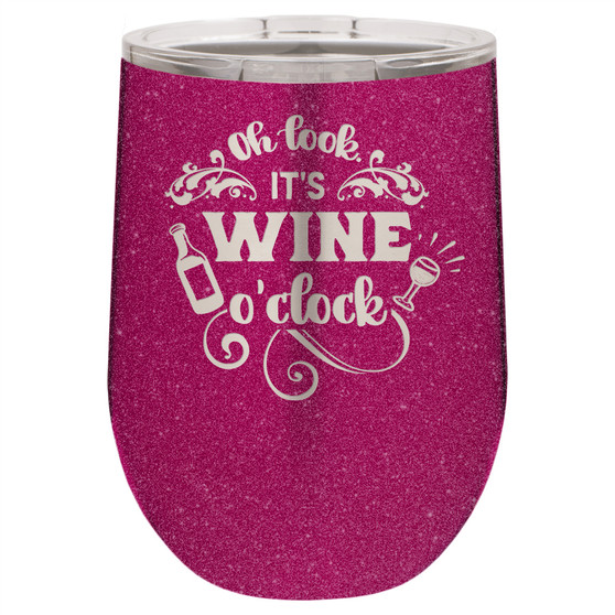 Wine O'Clock - Stemless Tumbler