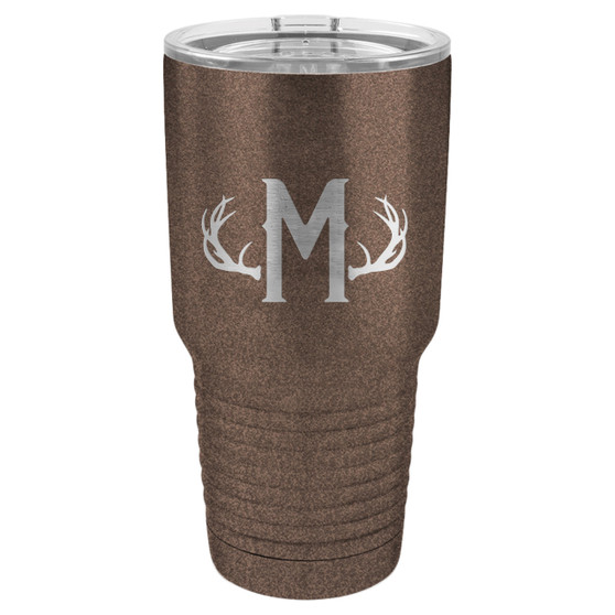 Antler Monogram - 20 & 30 oz Tumbler