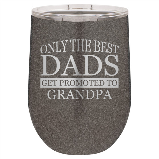 Promoted to Grandpa - Stemless Tumbler