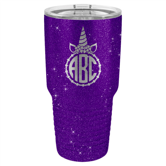 Unicorn Monogram - 20 & 30 oz Tumbler