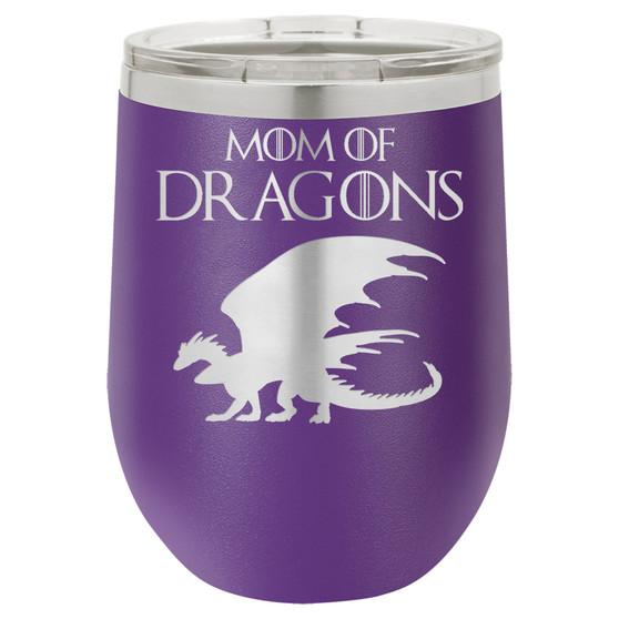 Mom of Dragons - Stemless Tumbler