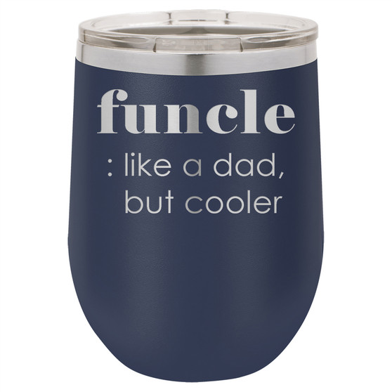 Funcle - Stemless Tumbler