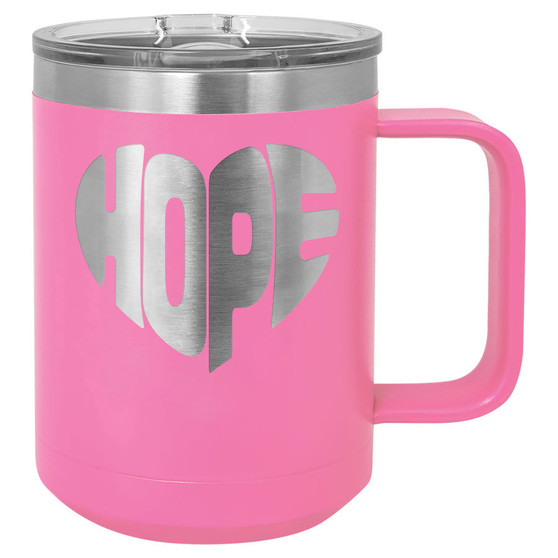 Hope Heart - 15 oz Coffee Mug