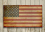 Weathered American Flag Pallet