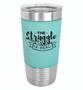 The Struggle is Real - 20 oz Leatherette Tumbler