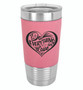 Do Everything in Love - 20 oz Leatherette Tumbler
