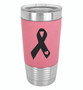 Cause Ribbon - 20 oz Leatherette Tumbler