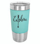 Explore - 20 oz Leatherette Tumbler