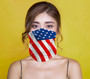 American Flag Gaiter Mask Face Cover