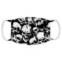 Grunge Skulls Face Mask