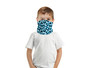 Blue Digital Camouflage Gaiter Mask Face Cover