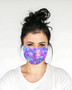 Pink and Purple Galaxy Face Mask
