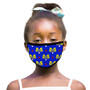 Blue Shooting Stars Face Mask