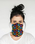 Colorful Pumpkins Gaiter Mask Face Cover