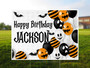 Personalized Halloween Birthday Yard Sign