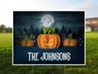 Personalized Spooky Halloween Yard Sign