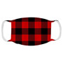 Red Buffalo Plaid Face Mask