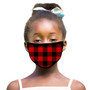 Red Buffalo Plaid Face Mask