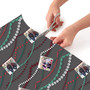 Modern Photo Garland - Personalized Christmas Gift Wrapping Paper