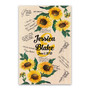 Watercolor Sunflowers - Wedding Signature Board