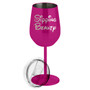 Sipping Beauty - Metal Wine Glass