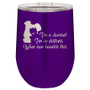 Damsel in Distress - Stemless Tumbler