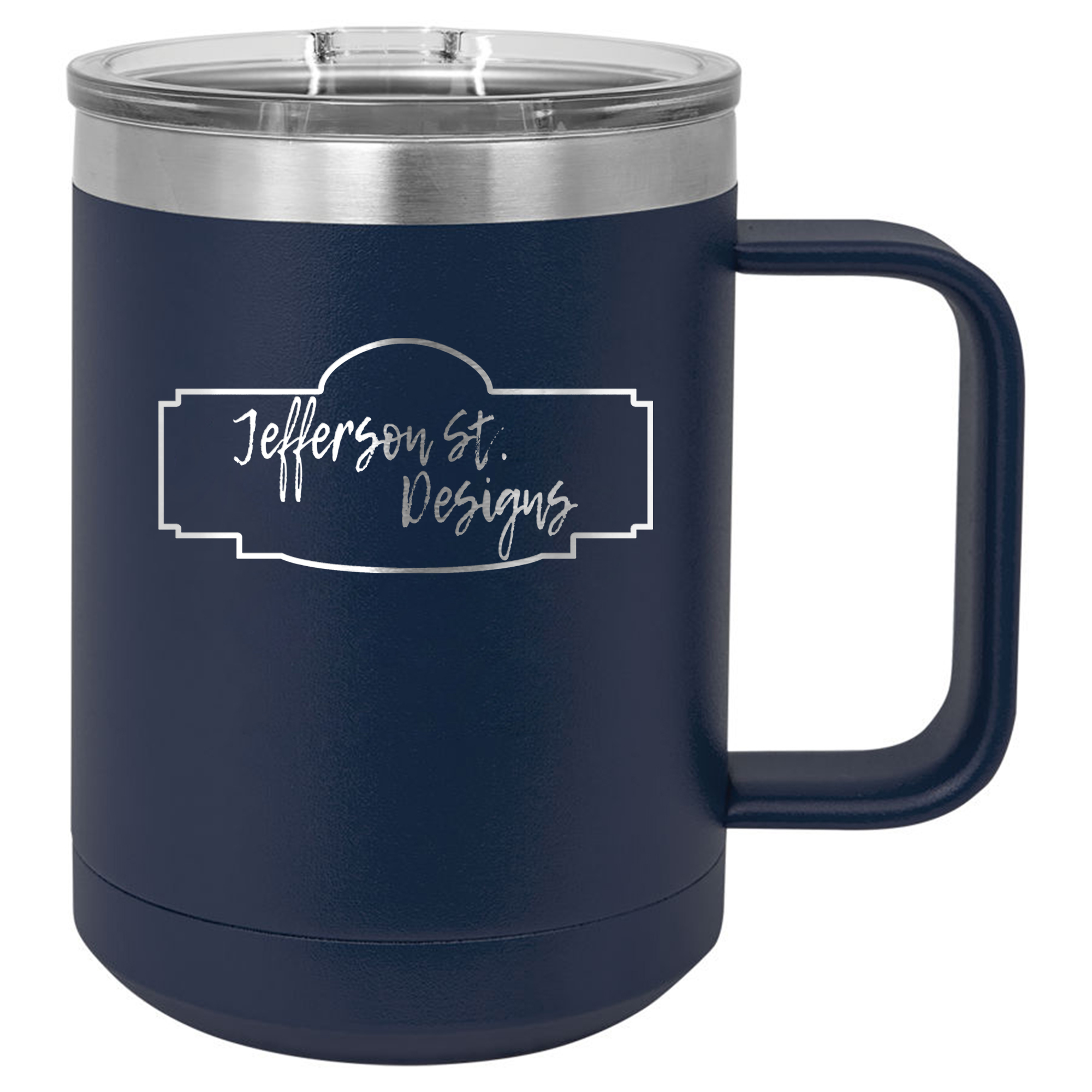 Custom Logo - 15 oz coffee mug - Jefferson St. Designs