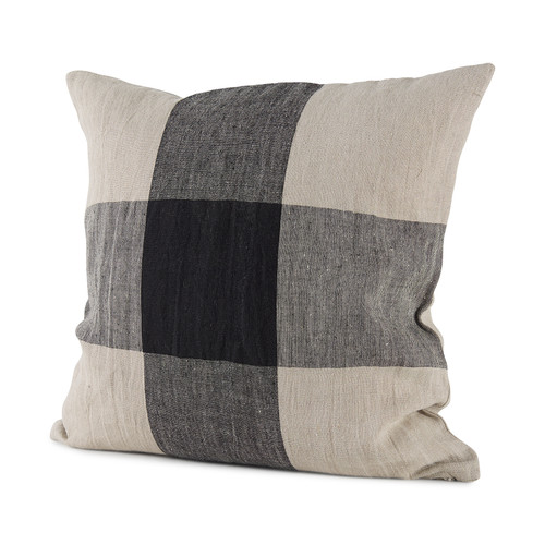 Raquel Beige and Black Pillow