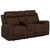 Ember Power Console Loveseat - Brown