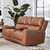 Hancock Apple Cider Power Zero Gravity Console Loveseat