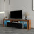 Living Room Furniture Simple Design TV Stand Cabinet Fir Wood,Black