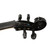 New 3/4 Acoustic Violin Case Bow Rosin Black