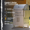 Coyote C-series 28-inch 2-burner Freestanding Propane Gas Grill - C1c28lp-fs