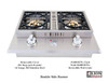 Lion Stainless Steel Side Burner