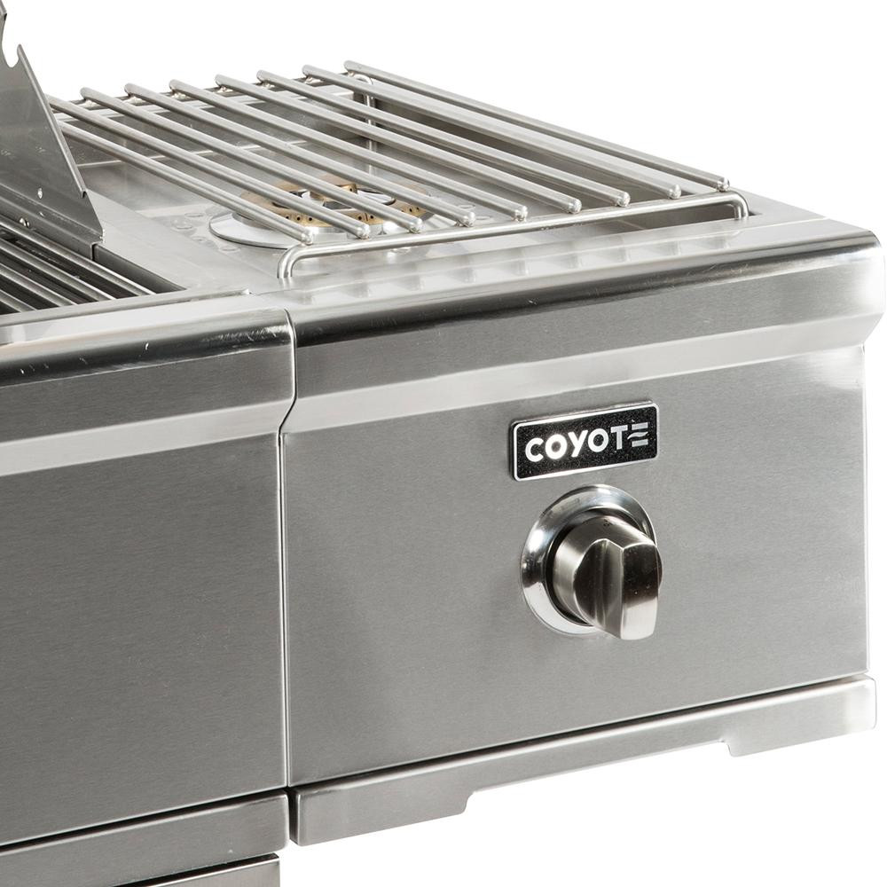 Coyote Coyote C1CSBLP Propane Gas Single Side Burner for Carts