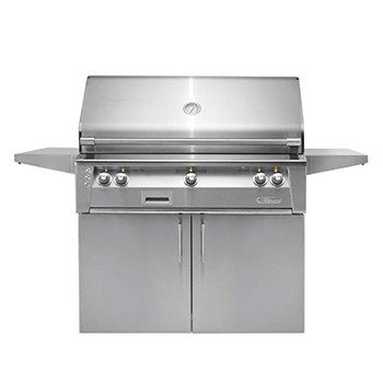 Alfresco 42" Cart Grill, 2 Burner, Rotis, Double Door, Sear Zone, LP - ALXE-42SZC-LP Alfresco 42" Cart Grill, 2 Burner, Rotis, Double Door, Sear Zone, LP - ALXE-42SZC-LP