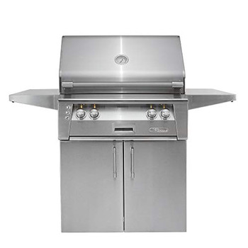 Alfresco 30" Cart Grill, 2 Burner, Rotis, Double Doors, LP - ALXE-30C-LP Alfresco 30" Cart Grill, 2 Burner, Rotis, Double Doors, LP - ALXE-30C-LP