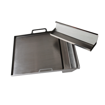 Dual Plate SS Griddle-by Le Griddle, fits Premier Series(RJC) Grills