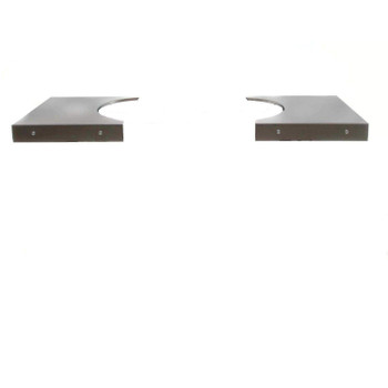 Stainless Steel Side Shelves for JR 200 (req PG00318 Cart)