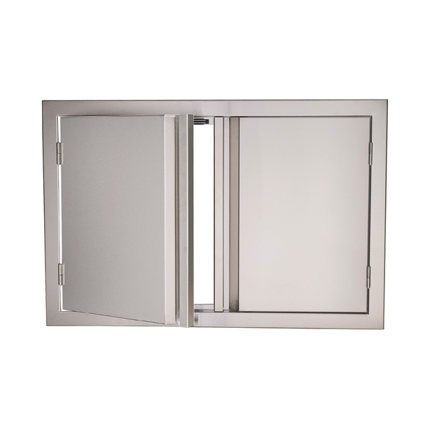 Valiant Stainless Double Door-33" Wide