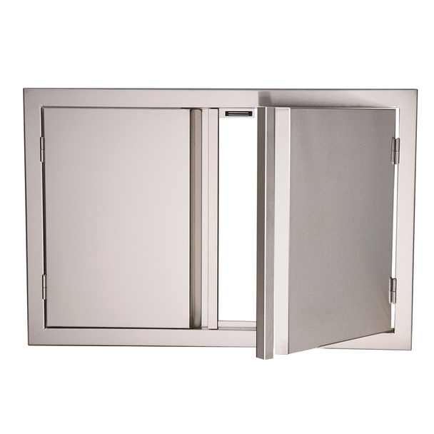 Valiant Stainless Double Door-45" Wide