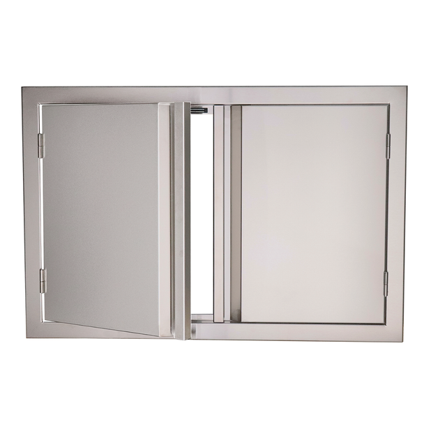 Valiant Stainless Double Door-45" Wide