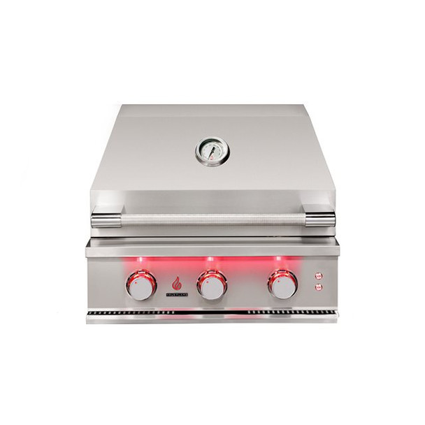 TrueFlame 25" 3 Burner Gas Grill - Natural Gas
