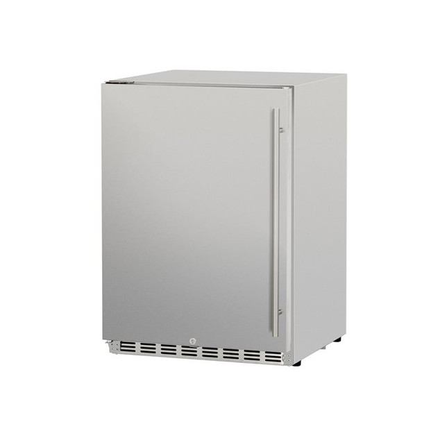 24" 5.3C Deluxe Outdoor Rated Fridge Right to Left Opening