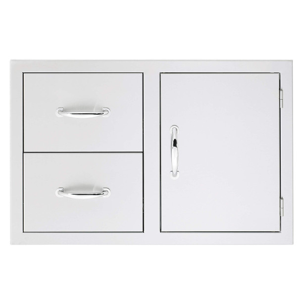 33" 2-Drawer & Access Door Combo