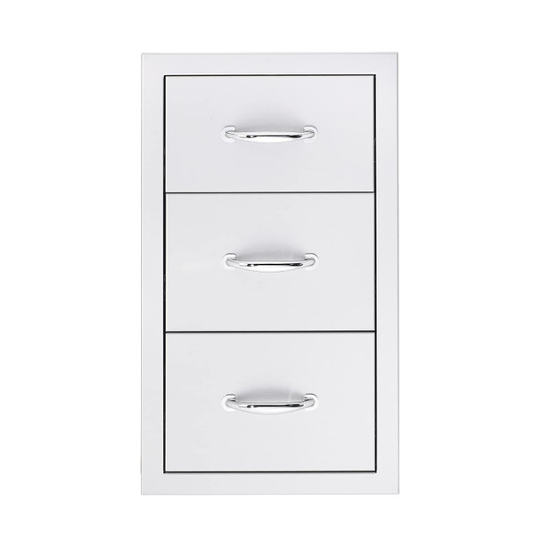 17" Triple Drawer