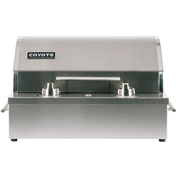 Coyote Single Burner 120V Electric Grill ; INCLUDES COVER  AND TOOL SET