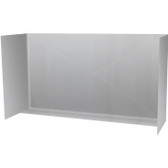 36" Stainless Steel Wind Guard (Fits 30-32" Grills)