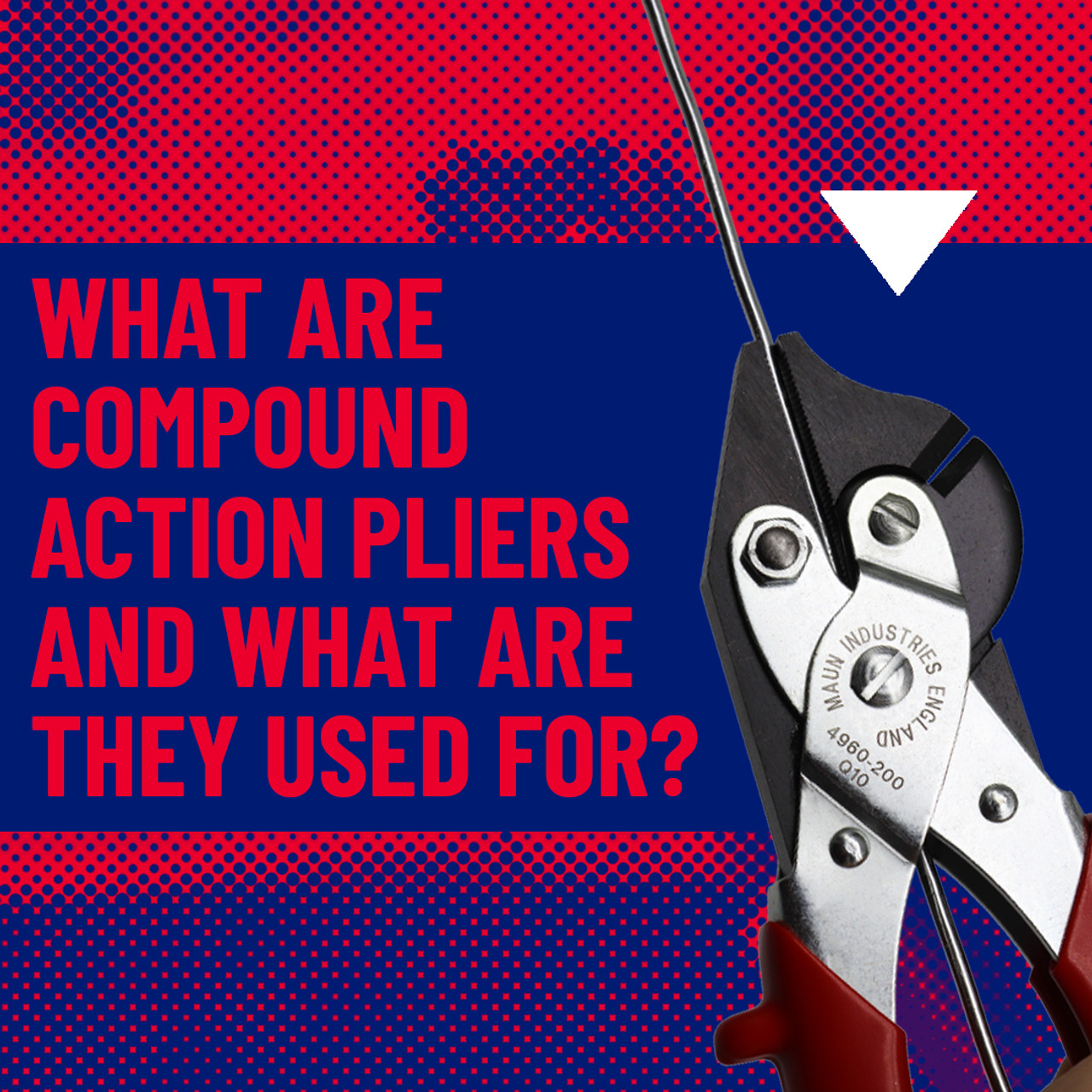 What are compound action pliers and what are they used for? Maun