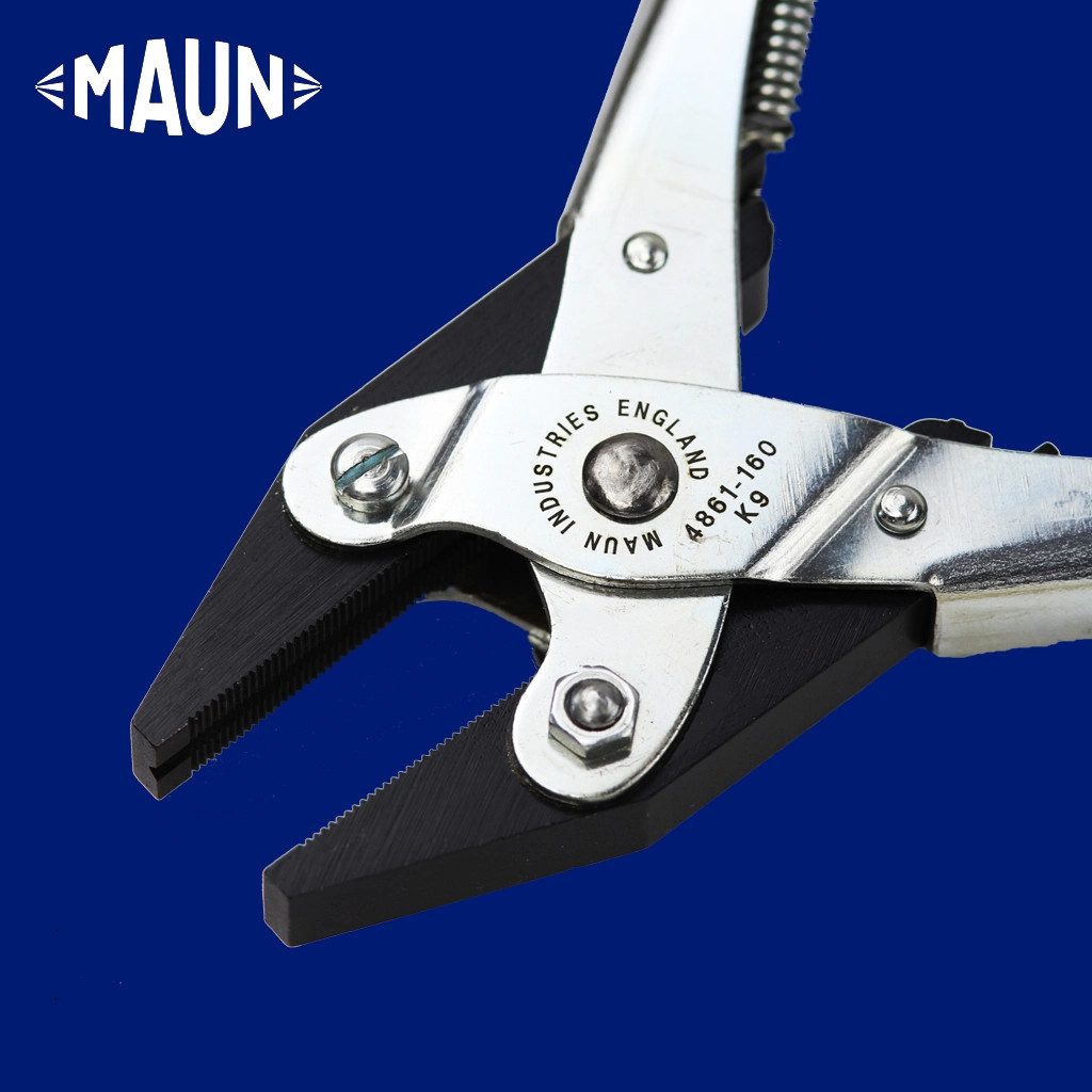 Flat Nose Parallel Plier Return Spring 160 mm | Maun
